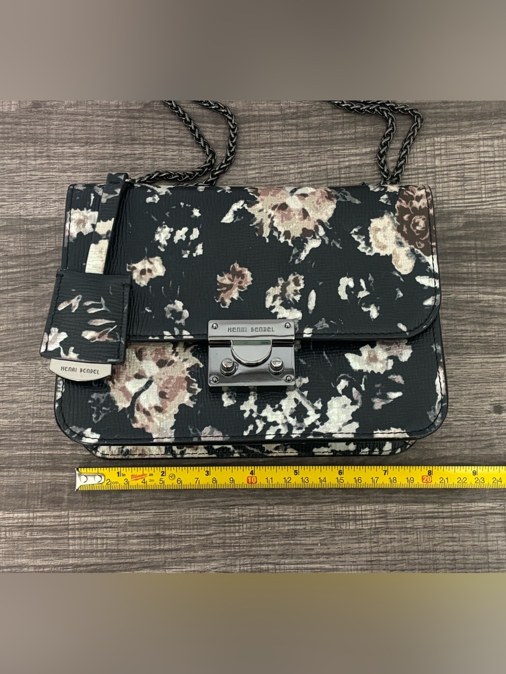 Henri Bendel Waldorf Floral print Mini crossbody bag - Picture 12 of 13